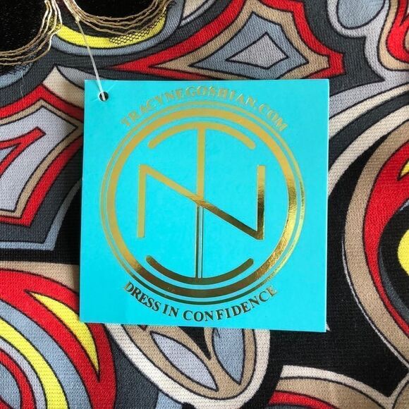 Tracy Negoshian Reversible Dress front to back XS - Picture 3 of 5